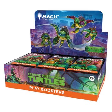 Teenage Mutant Ninja Turtles Play Booster Box, Ophalen of Verzenden, Nieuw