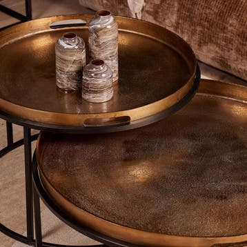 Salontafel Puck | 78 cm | Set van 2 | Starfurn, Ophalen of Verzenden, Nieuw