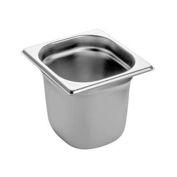 Gastronorm Bak RVS 1/6 GN | 150mm | 176x162mm, Ophalen of Verzenden, Nieuw in verpakking