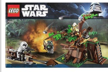 Lego Set - 7956 - Star Wars - Ewok Attack, Nieuw