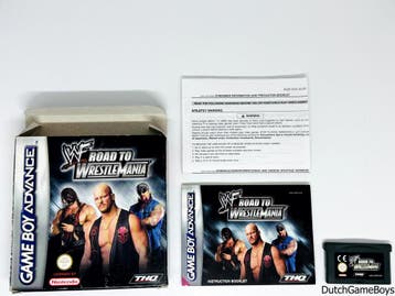 Gameboy Advance / GBA - WWF - Road To Wrestlemania - EUR, Verzenden, Gebruikt