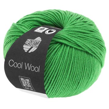 Lana Grossa Cool Wool - 504 Appelgroen - Merinowol Garen, Ophalen of Verzenden, Nieuw