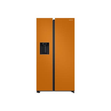 Samsung RS68A ORANJE Amerikaanse koelkast Vrijstaand F1949, Ophalen of Verzenden, Nieuw, 160 cm of meer