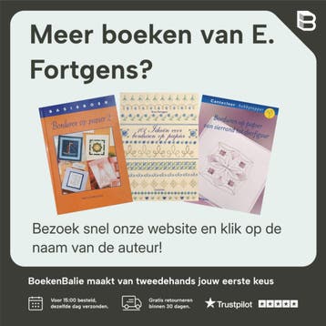 Borduren op papier in alle seizoenen / Cantecleer, Verzenden, Gelezen, E. Fortgens