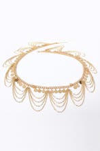 Buikketting Goud Buikriem Gouden Buik Ketting Muntjes Belly, Sieraden, Tassen en Uiterlijk, Kettingen, Kunststof, Verstelbaar