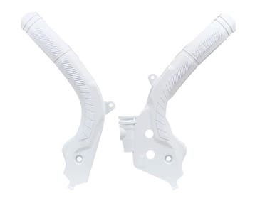 R-Tech Bi-material Framebeschermers Wit KTM SX125 SXF250 SXF, Ophalen of Verzenden, Nieuw
