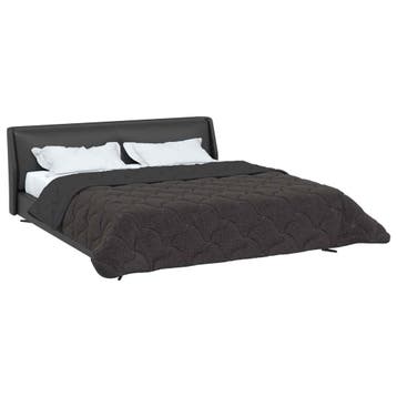 vidaXL Winter Dekbed Gekwilt Antraciet 220 x 240 cm, Huis en Inrichting, Slaapkamer | Beddengoed, Verzenden, Nieuw