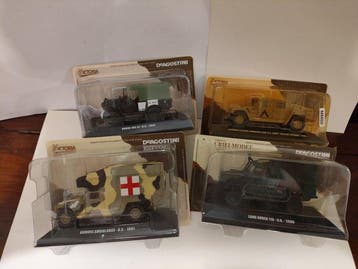 DeAgostini 1:43 - Model militair voertuig (4) - Dodge WC 51;, Nieuw