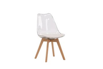 Eetkamerstoel  Anoek  Polypropyleen  Wit  Jörn, Huis en Inrichting, Stoelen, Verzenden, Nieuw