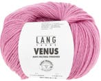 Lang Yarns Venus - 09 roze - Merino/Katoen Garen, Hobby en Vrije tijd, Breien en Haken, Ophalen of Verzenden, Nieuw