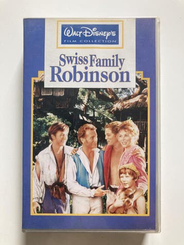 SWISS FAMILY ROBINSON (VHS), Verzenden, Gebruikt