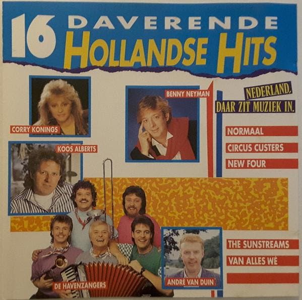 Various - 16 Daverende Hollandse Hits, Cd's en Dvd's, Cd's | Pop, Gebruikt, Ophalen of Verzenden