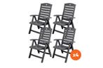 Set van 4 - Hartman Florion Recliner verstelbare tuinstoel -, Verzenden, Nieuw, Overige materialen