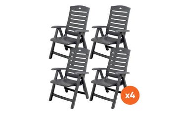 Set van 4 - Hartman Florion Recliner verstelbare tuinstoel -, Verzenden, Nieuw, Overige materialen