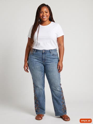 INC Jeans Dames maat XL Blauw Vintage, Ophalen of Verzenden, Nieuw