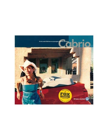 2000 VOLKSWAGEN GOLF CABRIOLET BROCHURE ENGELS (USA), Nieuw, Volkswagen, Author