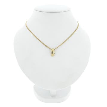 Gouden minimalistische hanger (Hanger of bedel), Ophalen of Verzenden, Gebruikt, Goud, Overige merken