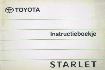 1990 Toyota Starlet Instructieboekje Nederlands, Verzenden
