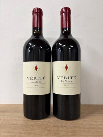 2008 Verite La Muse - Sonoma Valley - 2 Flessen (0.75 liter), Nieuw