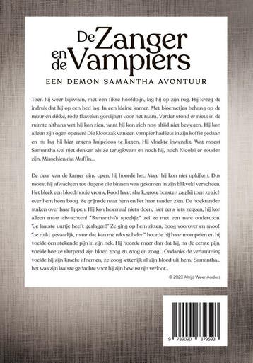 De zanger en de vampiers / Demon Samantha / 2 9789090379593, Verzenden, Gelezen, S.C. Voogd