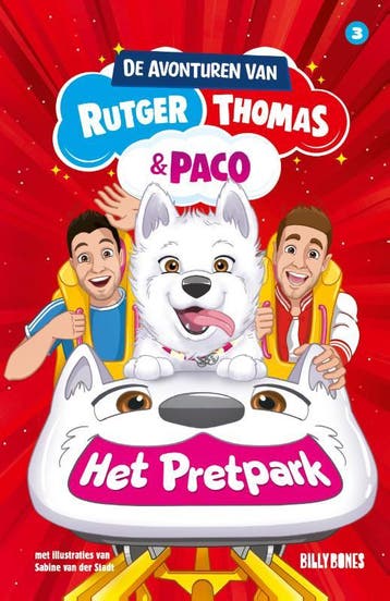 Het Pretpark / De avonturen van Rutger, Thomas en Paco / 3, Boeken, Kinderboeken | Jeugd | onder 10 jaar, Verzenden, Gelezen, Rutger Vink