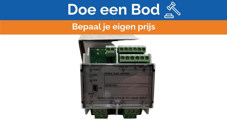 Bieden: Alphatron AlphaLine analog input module NMEA - modb, Watersport en Boten, Navigatiemiddelen en Scheepselektronica, Kabel of Apparatuur
