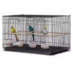 Stapelbare Vogelkooi met Verdeler en Zitstokken, Dieren en Toebehoren, Verzenden, Nieuw