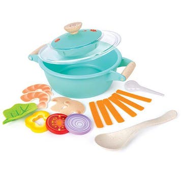 Hape Little Chef Koken & Stomen Spe van €24,99 voor €12,49, Ophalen of Verzenden, Nieuw