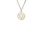 Gouden vintage Davidster hanger 14 kt, Ophalen of Verzenden, Nieuw