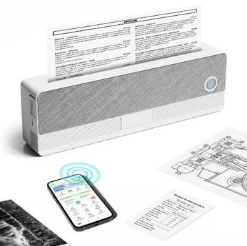 Draagbare Draadloze Thermische Printer Inktloos Mobiel, Computers en Software, Printers, Verzenden, Nieuw
