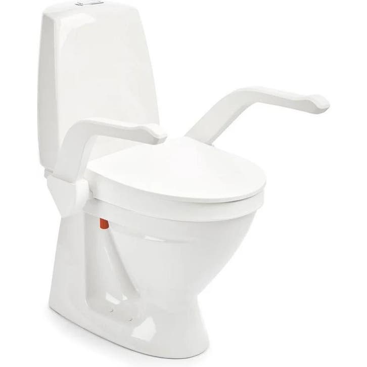 Etac My loo toiletverhoger met armsteunen - 6 cm, Diversen, Verpleegmiddelen, Ophalen of Verzenden