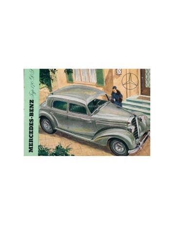 1953 MERCEDES BENZ 170DS BROCHURE DUITS, Nieuw, Author