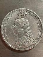 Verenigd Koninkrijk. Victoria. Crown 1890 (Zonder, Postzegels en Munten, Munten | Europa | Niet-Euromunten