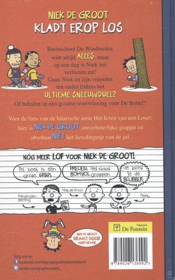 Niek de Groot kladt erop los / Niek de Groot / 4, Verzenden, Gelezen, Lincoln Peirce