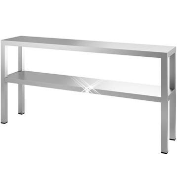 Rvs etagère 2 hoog 1200x250x700 mm, Verzenden, Nieuw in verpakking