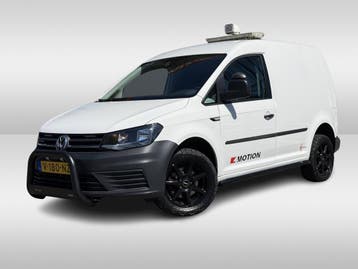 Volkswagen Caddy 2.0 TDI L1H1 4Motion | ZB-Edition | Camera, Stof, Gebruikt, Volkswagen, Wit