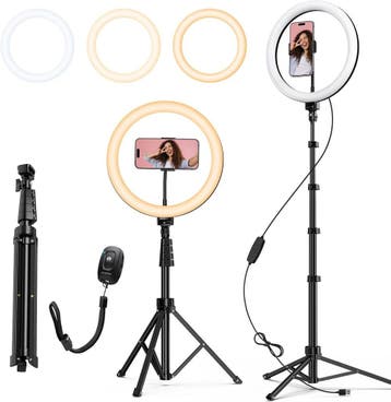 ATUMTEK LED Ring Light | 12 inch | Laatste Stuk!, Ophalen of Verzenden, Nieuw, Lamp of Flitsset
