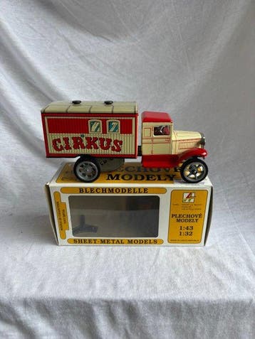 Kovap - Speelgoed KOVAP Retro Circus blikken vrachtwagen –