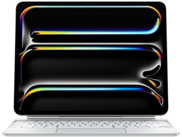 Apple iPad Pro (2024/2025) - Magic Keyboard - Trackpad - Wit, Computers en Software, Verzenden, Zo goed als nieuw, Apple