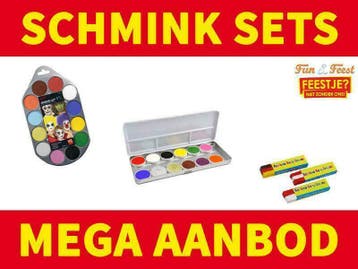 Schmink sets - Mega aanbod schmink, Ophalen, Nieuw