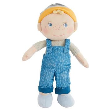 Haba knuffelpop Lasse zachte pop 25 van €19,99 voor €17,99, Ophalen of Verzenden, Nieuw
