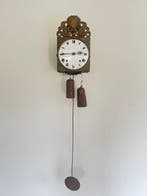 Comtoise klok - Perrelle Fils - Antiek Messing, Emaille -