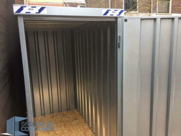 Demontabele archiefkast inclusief stellingen te koop - Kopen