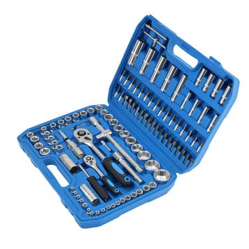 108 stuks Socket Wrench Set voor Mechanics CR-V 1/2 1/4 C..., Verzenden, Nieuw