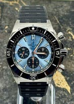 Breitling Super Chronomat B01 44mm- Ice Blue - PB0136251C1S1, Nieuw, Polshorloge, Breitling