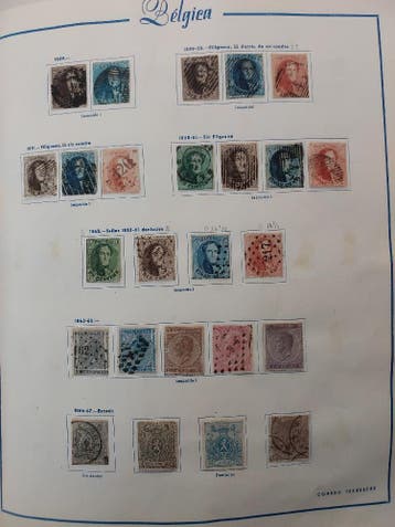 België 1849-1982 verzameling in album, Ophalen of Verzenden, Postfris