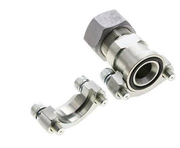 1 SAE Flens 3000 psi Staal met 25S (M36x2) ISO 6162-1, Verzenden, Nieuw