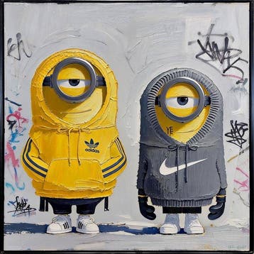 Urban3DArt (1971) - Minion sports Limited Edition Art