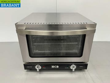 HCB RVS Heteluchtoven Convectie Oven Afbakoven 21 liter 230V, Ophalen of Verzenden, Nieuw in verpakking