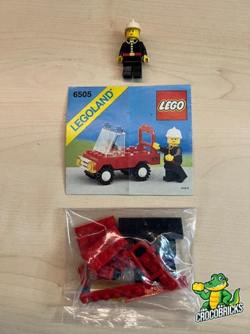 LEGO Fire Chief#039s Car 6505, Kinderen en Baby's, Zo goed als nieuw, Complete set, Lego